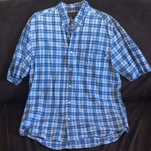 Large Timberland Button Down Shirt.